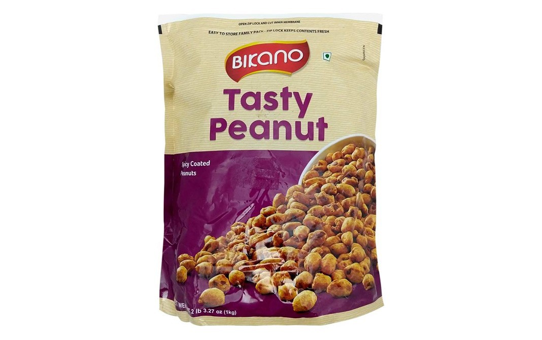 Bikano Tasty Peanut (Spicy Coated Peanuts)   Pack  1 kilogram